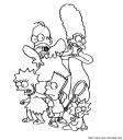 Coloriage simpsons